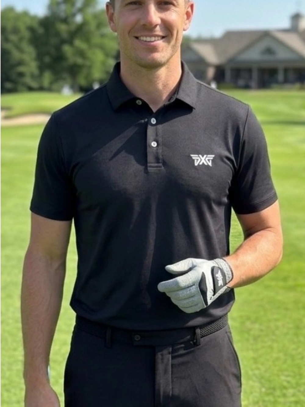 RLX PXG Golf Polo Shirt Black S